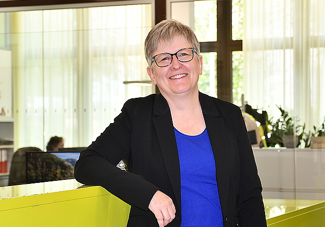 Eveline Fenner (EVP), seit 2022 Stadtpräsidentin von Affoltern. (Bild Livia Häberling)