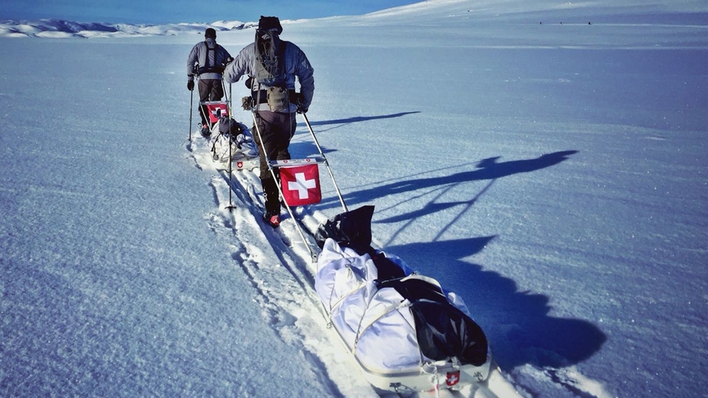 Am Donnerstag, 22. Februar haben sich die drei Abenteurer aufgemacht mit den Langlaufskis durch unberührte Schneelandschaften.