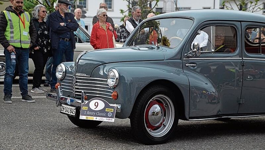 Der 1953er-Renault-Heck von Christian Siegenthaler aus Mettmenstetten.
