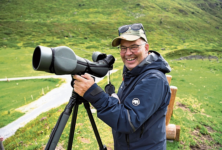 Über die Sportfotografie fand Gianni Gliott zur Hobby-Ornithologie. (Bild zvg)