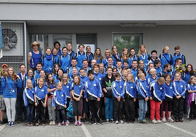 Mit ausgezeichneten Resultaten zurück vom Turnfest: Turnverein Ottenbach. (Bild zvg.)