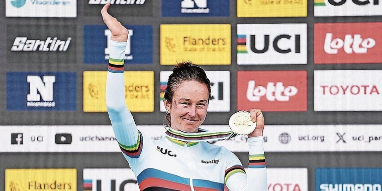 Flurina Rigling tritt nach den Erfolgen auf der Strasse dieses Wochenende an den Bahn-Weltmeisterschaften an. (Bild Swiss Paralympic)