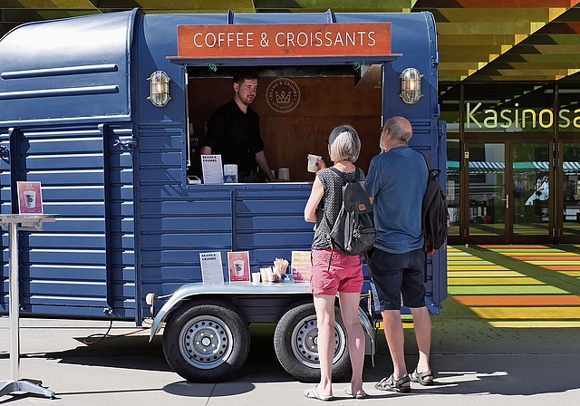 Endlich gibt es wieder eine Art Märtkafi am Wochenmarkt in Affoltern.