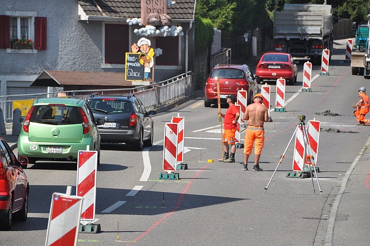 Zürcherstrasse in Hedingen.
