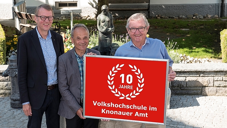 Von links: Urs Bregenzer, Otto Wildi und Ruedi Wegmann. (Bild zvg.)