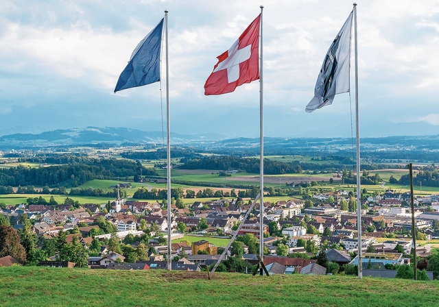 Neben eidgenössischen und kantonalen Vorlagen stimmt das Mettmenstetter Stimmvolk am 28. September über die vieldiskutierte Totalrevision der Gemeindeordnung ab: Blick vom «Paradies» auf Mettmenstetten. (Archivbild Daniel Vaia)