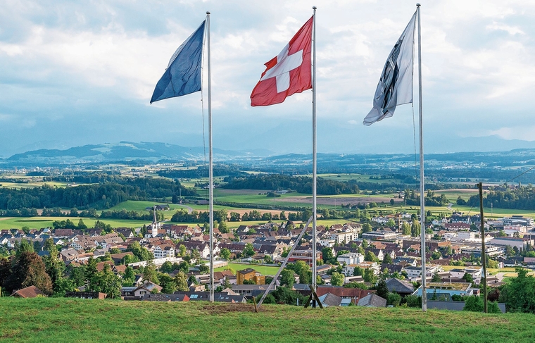 Neben eidgenössischen und kantonalen Vorlagen stimmt das Mettmenstetter Stimmvolk am 28. September über die vieldiskutierte Totalrevision der Gemeindeordnung ab: Blick vom «Paradies» auf Mettmenstetten. (Archivbild Daniel Vaia)