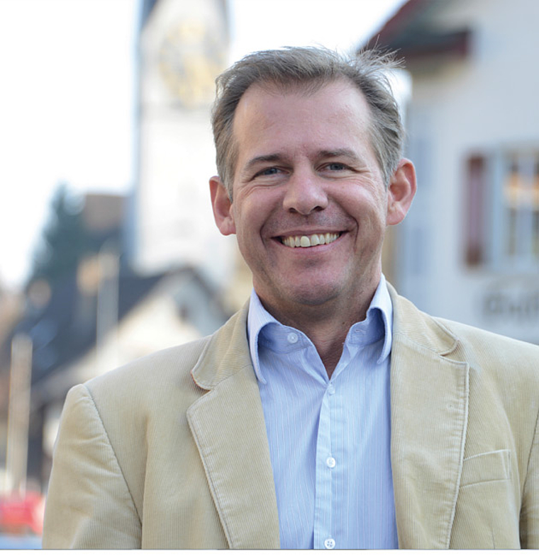 Neuer Gemeindepräsident in Hausen: Stefan Gyseler. (Bild zvg.)