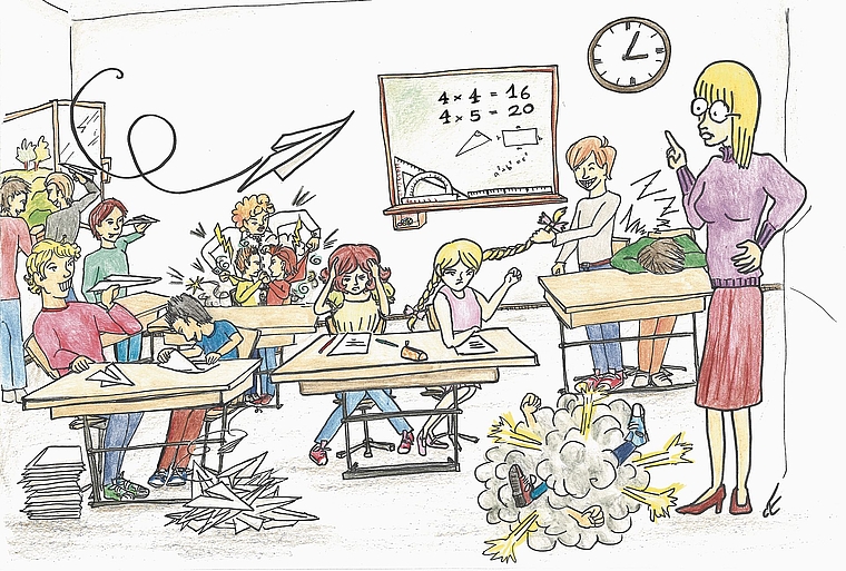 Vor Bundesgericht ist aktuell eine Beschwerde gegen eine Klassenzuteilung der Schule Hedingen hängig. (Illustration cle)