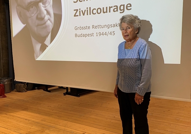 Agnes Hirschi überlebte dank ihrem Stiefvater, dem Schweizer Diplomaten Carl Lutz, den Holocaust. (Bild sts)