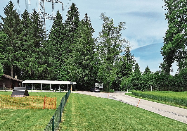 Ab dem Parkplatz des Kynologischen Vereins soll die Verbindung Bickwil-Obfelden bis Höhe Schützenhaus Zwillikon für Autos und Motorräder gesperrt werden. (Bild Werner Schneiter)
