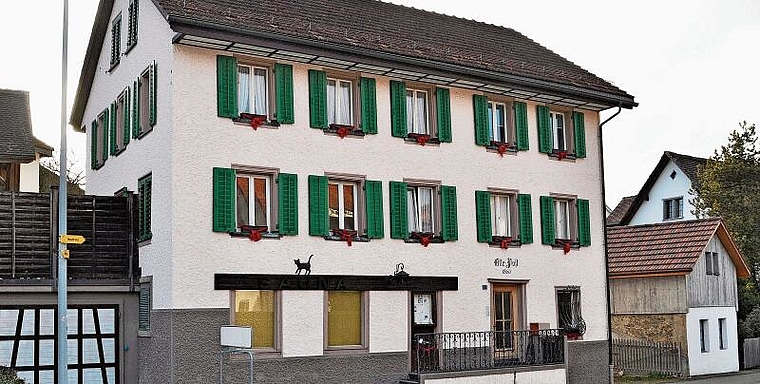 Dieses Haus an der Dorfstrasse 21 kauft die Gemeinde nun. (Bild Kaspar Köchli)