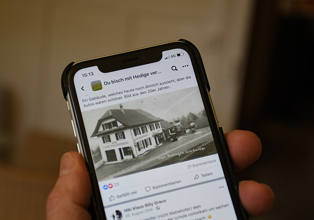 Vergangene Zeiten im Dorf werden in «Du bisch mit Hedige verbunde, wänn...» virtuell wiederbelebt. (Bild Livia Häberling)
