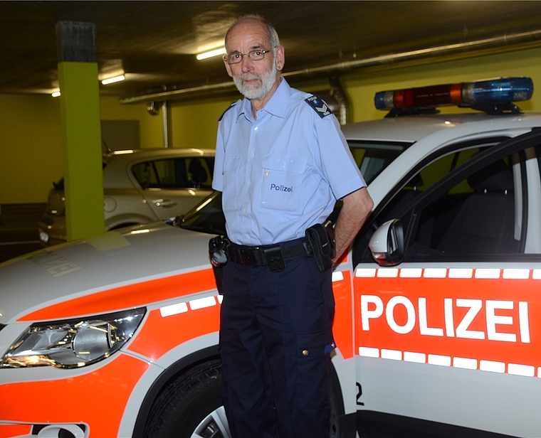 Hat sich mit dem Beruf «Polizist» stets identifiziert: Markus Vetsch, Chef der Regionalpolizei. (Bild Martin Mullis)