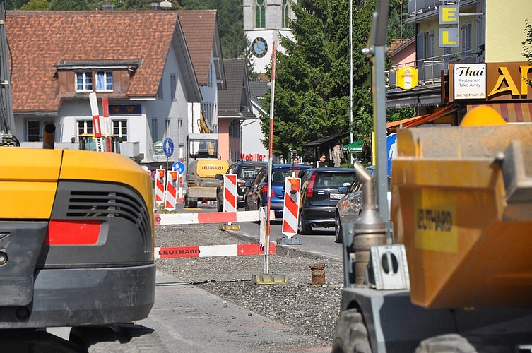 Zürichstrasse in Affoltern.
