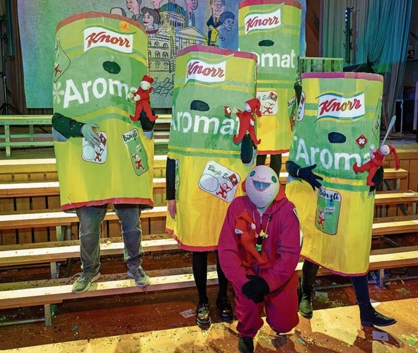 Diese Gruppe hätte locker einen Kostümpreis gewonnen.