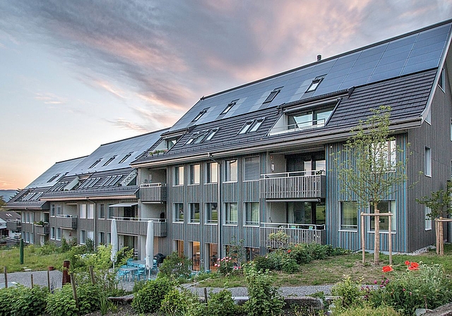 Die Obfelder Ü50-Siedlung Lindenbach in Obfelden, die eine attraktive Form des nachfamiliären Wohnens bietet, hat Vorbildcharakter. 