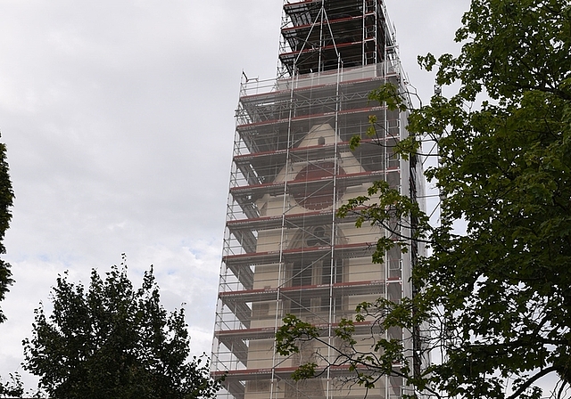 Während der Renovation erklingen die Glocken der reformierten Kirche Mettmenstetten nur zu besonderen Anlässen. (Bild Andrea Bolliger)