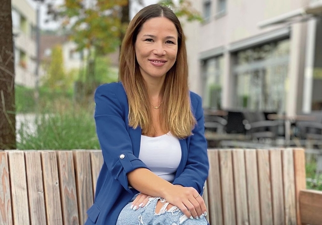 Fiona Alexis alias BlueLee freut sich auf ihren grossen Moment bei «Happy Day» von SRF. (Bild Sandra Isabél Claus)