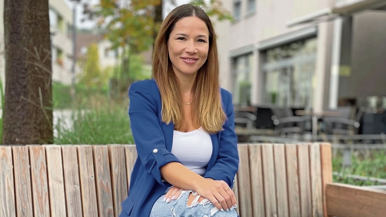 Fiona Alexis alias BlueLee freut sich auf ihren grossen Moment bei «Happy Day» von SRF. (Bild Sandra Isabél Claus)