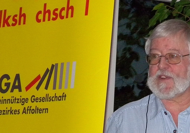 Referent Werner H. Schoch. (Bild mvm)