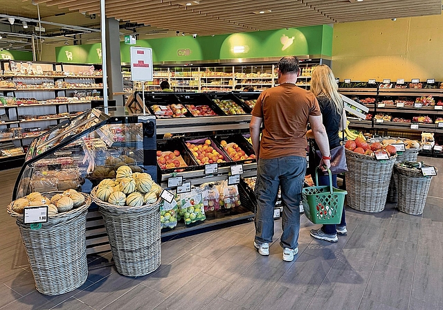 Die VOI-Filiale in Obfelden wird in einen Migros-Supermarkt umgewandelt. (Bild Dominik Stierli)