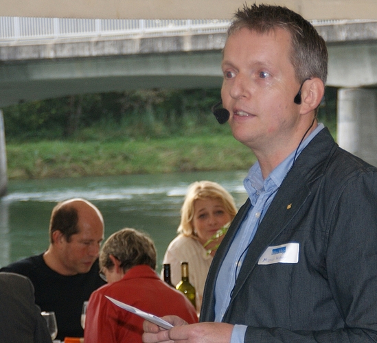 Confiseur Markus Huber animiert zum Geniessen.
