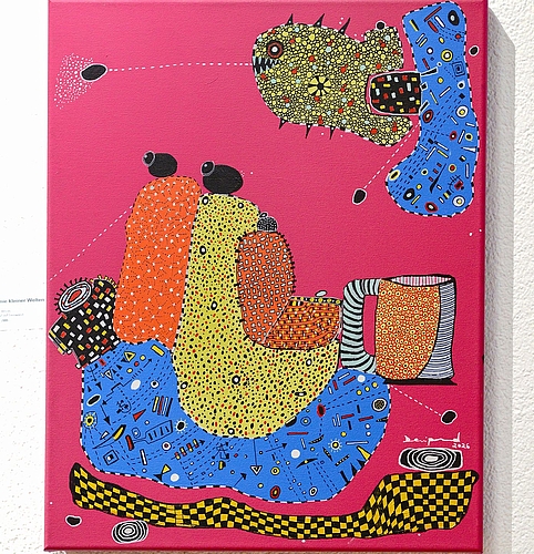 Das Lieblingsbild von Eva Kramer: «Zeremonie kleiner Welten». Das Lieblingsbild von Eva Kramer: «Zeremonie kleiner Welten».