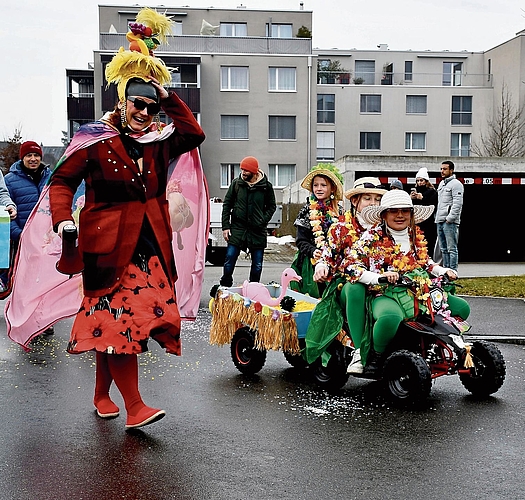 Bequemes Fortbewegungsmittel für die Kinder.