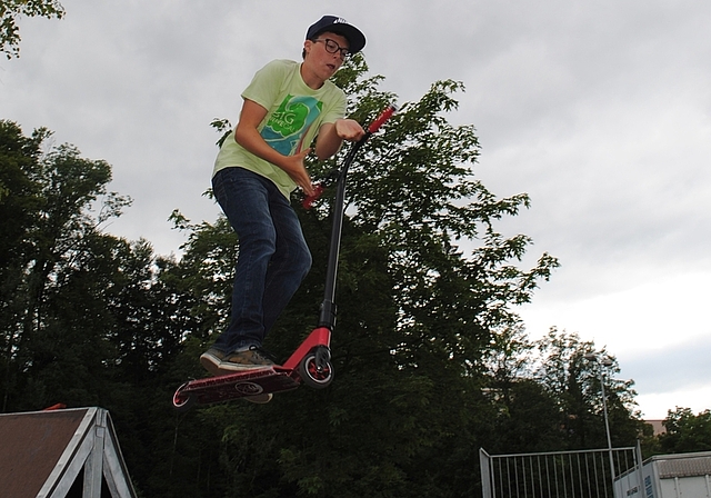Die Skateranlage ist bei zahlreichen Jugendlichen sehr beliebt. (Bild zvg.)