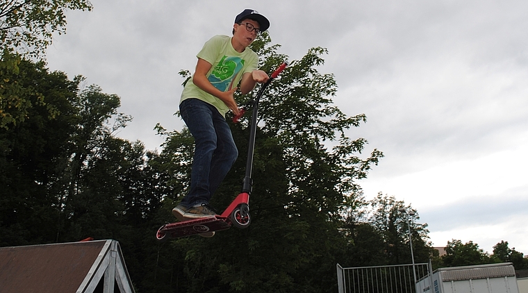 Die Skateranlage ist bei zahlreichen Jugendlichen sehr beliebt. (Bild zvg.)