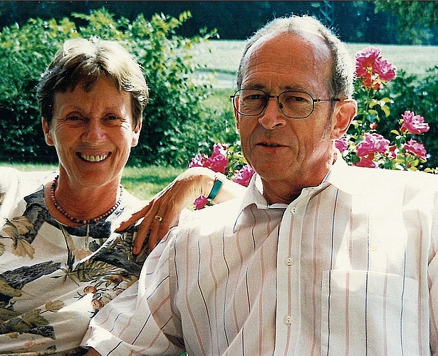 Hinter jedem erfolgreichen Politiker steht eine starke Frau: Christine (2024 verstorben) und Hans Ruedi Haegi. Hinter jedem erfolgreichen Politiker steht eine starke Frau: Christine (2024 verstorben) und Hans Ruedi Haegi.
