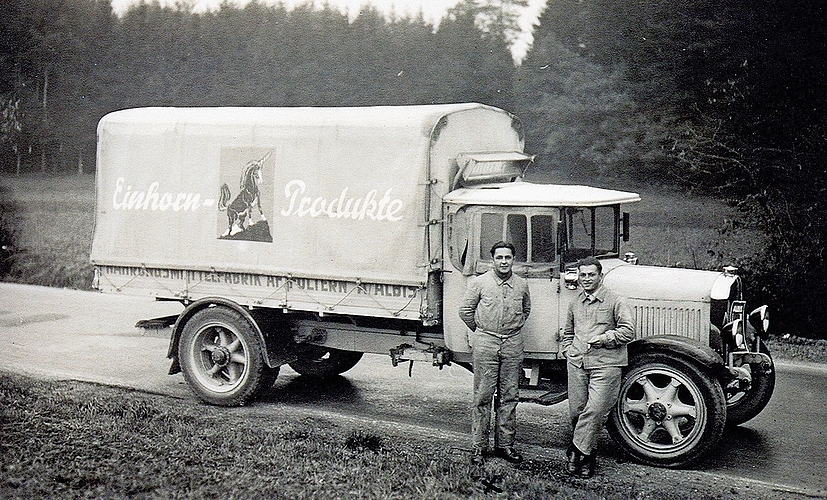 Die Einhorn-Produkte wurden in der ganzen Schweiz sowie über die Landesgrenzen hinaus vertrieben. (Bilder Ortsmuseum Affoltern)