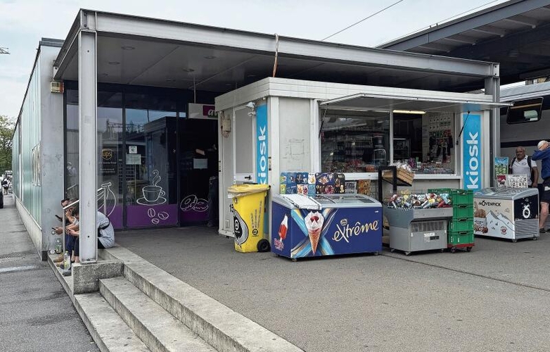 Das Provisorium beim Bahnhof Affoltern. (Bilder Dominik Stierli)