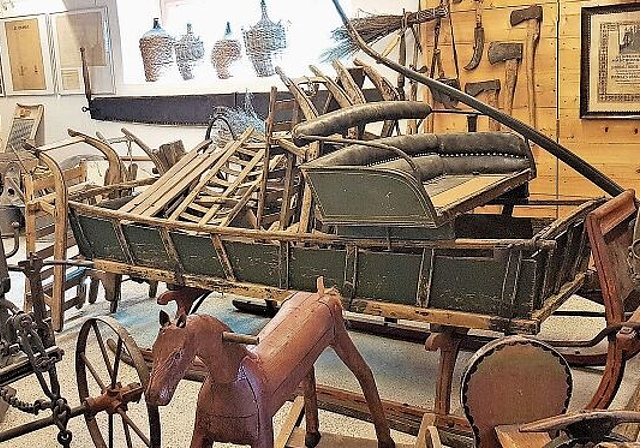 Im Ortsmuseum in Maschwanden kann man den Alltag im Dorf im letzten und vorletzten Jahrhundert nachvollziehen.