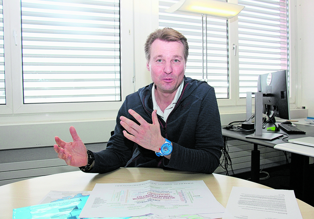Dankbar für die «pragmatische und zielführende Zusammenarbeit»: Alexander Schibli, Geschäftsführer des Sozialdienstes Bezirk Affoltern. (Bild Florian Hofer)