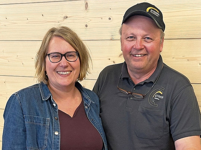 Susanne und Thomas Strebel. (Bilder Brigitte Reemts Flum)