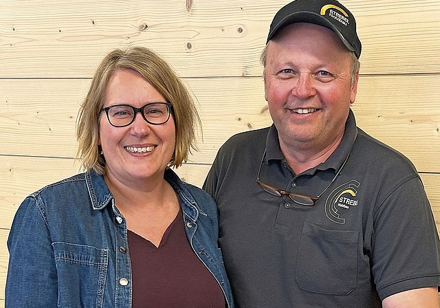 Susanne und Thomas Strebel. (Bilder Brigitte Reemts Flum)