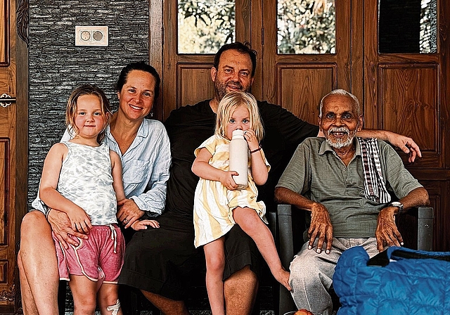Familie Rexer aus dem Säuliamt verbringt einige Monate in Indien. (Bilder zvg)