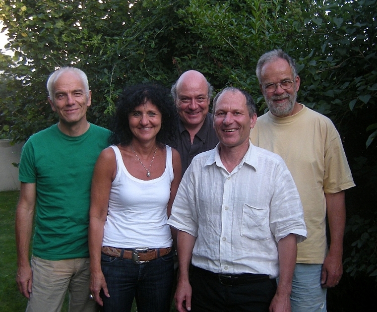 Der neu gewählte Vorstand von Pro Amt: Hansruedi Huber, Eva Torp, Hans Läubli, Thomas Schweizer und Christian Moser. Nicht auf dem Bild Verena Berger. (Bild zvg.)