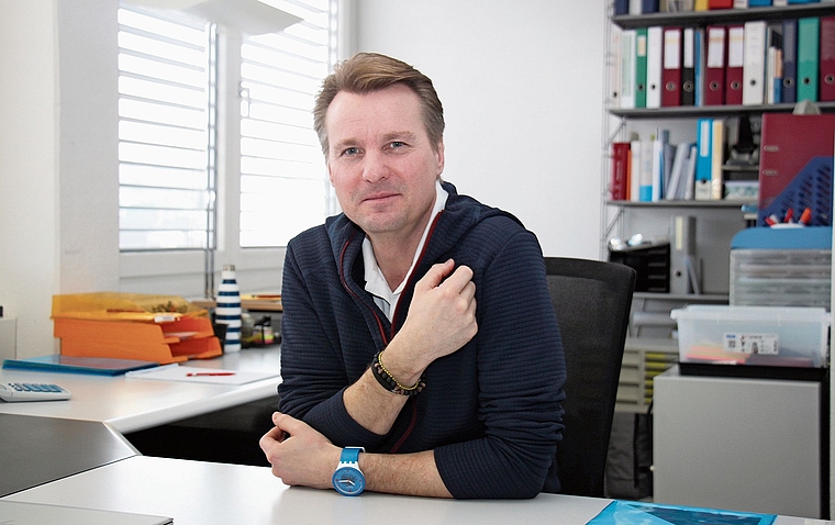 Er hat den Überblick über die Flüchtlingszahlen im Knonauer Amt: Alexander Schibli, Geschäftsführer Sozialdienst Bezirk Affoltern. (Bild Florian Hofer)