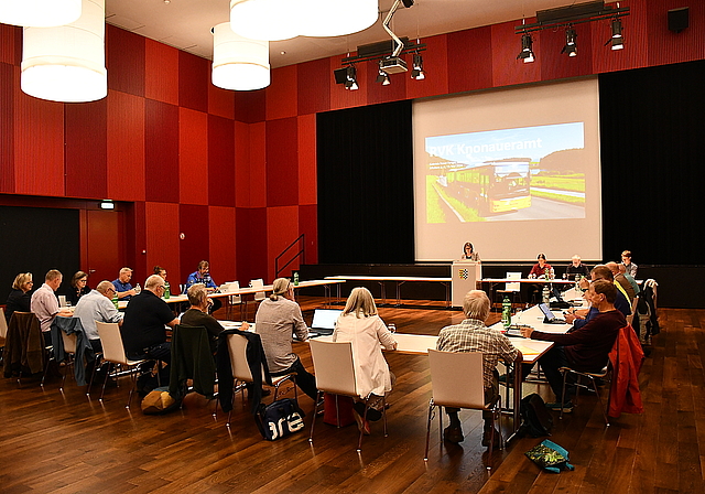 Die regionale Verkehrskonferenz fand im Kasinosaal in Affoltern statt. 