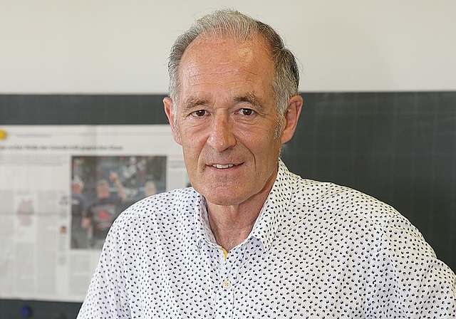 Sekundarlehrer Bruno Seiler, 65.<em> (Bild Mohammed Shahin)</em>