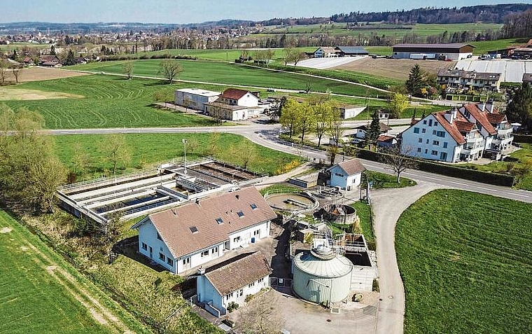 Die Obfelder Abwasserreinigungsanlage ist nach der Abstimmung bald Geschichte. In Zukunft wird das Obfelder Abwasser nach Merenschwand gepumpt. (Bild Beat Streiff)