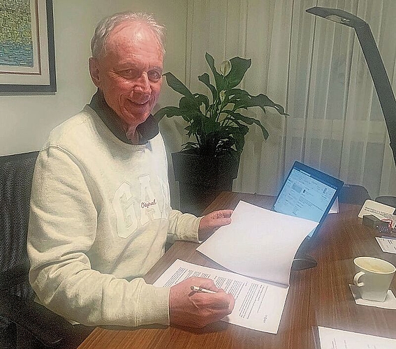 Video-Calls gehören nicht zu den bevorzugten Kommunikationsmitteln von SGV-Direktor Hans-Ueli Bigler. (Bilder zvg.) Video-Calls gehören nicht zu den bevorzugten Kommunikationsmitteln von SGV-Direktor Hans-Ueli Bigler. (Bilder zvg.)