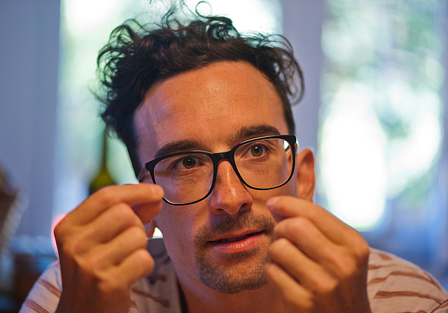 Für Marc Haller, bekannt als «Erwin aus der Schweiz», war die Coronakrise zuerst desaströs. Mittlerweile sieht er aber auch positive Seiten. (Bild Salomon Schneider)