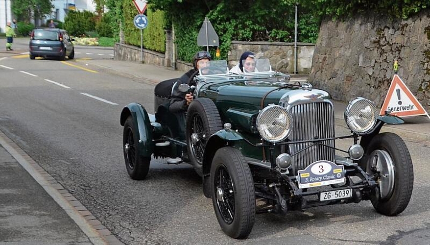Auf einem Original-Rennchassis aufgebaut: ein Lagonda LG45.
