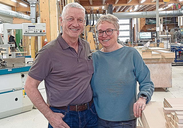 Für Christa und Bernhard Frick ist der respektvolle Umgang mit Mitarbeitenden und Kundschaft die Basis für ihren Erfolg. (Bild Regula Zellweger)