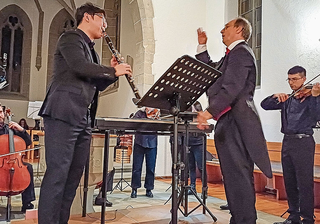 Das Beobachten der Augensprache im Orchester ist faszinierend. (Bild Regula Zellweger)