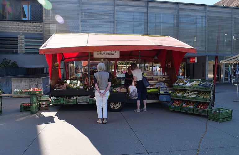 Das Angebot am Wochenmarkt in Affoltern wird von der Bevölkerung sehr geschätzt, es muss aber auch regelmässig genutzt werden. (Bilder Claudia Eugster)